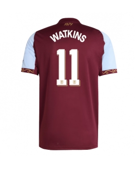 Aston Villa Ollie Watkins #11 Maglia Gara Casa Repliche 2025-26 Maniche Corte